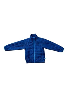 Patagonia Kids Youth XS 5/6 Puffer Jacket Full Zip - Blue - Picture 1 of 4