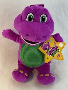 Fisher-Price Barney 7" Peluche Personaggio Giocattolo da Collezione - Foto 1 di 7