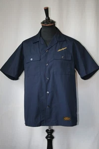 Vtg Tokyo "Neighborhood" Nbhd Squad blue work shirt size Medium Japan revival - Picture 1 of 16