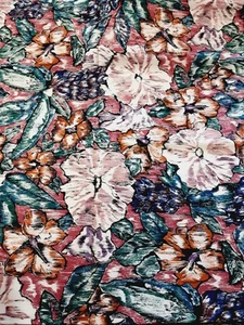 Liberty Print Country Cotton Fabric Multicolor Floral 3 Yards X 58 One Piece - Picture 1 of 4