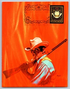 #5615 Cowboy Hat FDC Maxi Card w/DCP Cancel - Picture 1 of 2