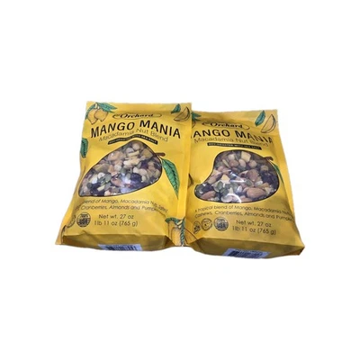 ​Orchard Mango Mania Macadamia Nut Blend  Dry Roasted Sea Salt 27 oz Bags 2 Pack - Image 1 of 2