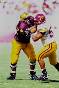 Juan Roque Original 35mm Slide 1996 Arizona State VS USC - Picture 1 of 2