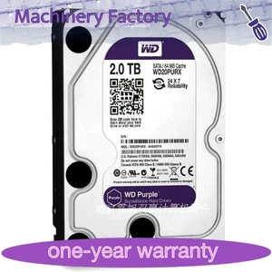 Western Digital WD20PURX 2TB 5400RPM SATA 3.5" Internal Desktop Hard Disk Drive - Afbeelding 1 van 3
