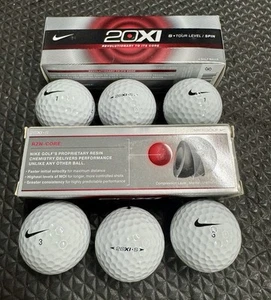 Nike 20XI golf balls Brand New - two sleeves of 3 balls (total of 6) Tour Spin - Picture 1 of 3
