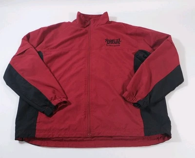 Sport Tek Mens Samuel Adams Red Zip Off Sleeve Jacket Size L - Image 1 of 4