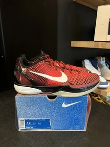 Nike Kobe 6 ASG West Challenge rosse taglia 12, USATE - Foto 1 di 5