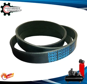 ( Replaces ) Ingersoll-Rand 89296560 / 5 Rib V-Belt For UP6-7.5-125 - Picture 1 of 2