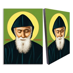 St Charbel Makhlouf religious Catholic icon, Mar Charbel Makhlouf icon - Picture 1 of 7