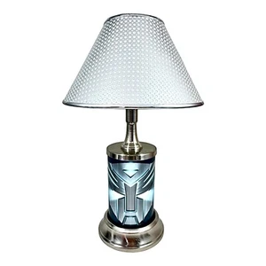 Transformer Metal License Plate Handmade Sport Table Lamp Best Gift - Picture 1 of 2