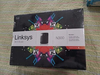 Linksys Wi-Fi Router N300 - Up to 300 Mbps speed New With Box - Image 1 of 4
