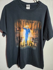 Camiseta Justin Moore Para Hombre Talla Grande Negra Country Artist Estampado Delantero Trasero CDTee - Imagen 1 de 12
