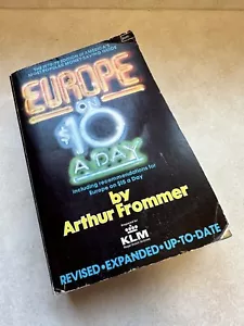 Europe On $10 A Day Arthur Frommer 1978-79 - Picture 1 of 5