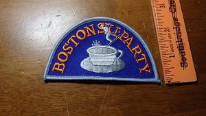 PARCHE DE ESQUÍ BOSTON MASSACHUSETTS PARCHE FIESTA DE TÉ BOSTON FIESTA DE ESQUÍ BX 11#30 - Imagen 1 de 1