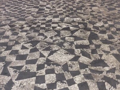 Holly Hunt Great Plains Gemstone Grey Mist fabric Half Yard Piece Textiles New - Image 1 of 4