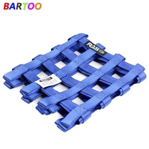 Blue Window Net Equipment Accessories Car Rally Motorsports Heavy Duty - Picture 1 of 12