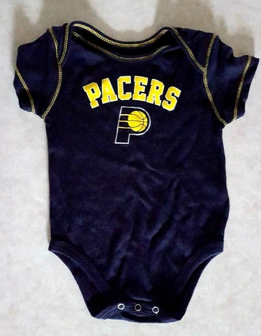 Indiana Pacers Infant Bodysuit Toddler Size 18 Months Baby Navy Blue NBA New Cover