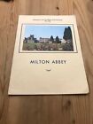 Milton Abbey DORSET - 1965 - History Guide Booklet