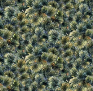 Tela mezclada de paisaje Fat Quarter Elizabeths Studio 100 % algodón - Imagen 1 de 1
