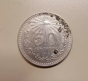 1919 fifty Centavos Mo - Picture 1 of 2
