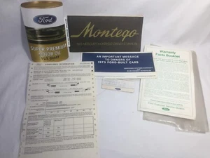 1973 Mercury Montego Owners Manual W/ Extra Original Literature - Picture 1 of 8