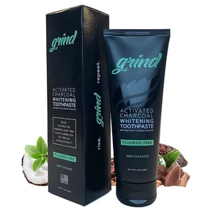 Grind Hydroxyapatite Toothpaste, Charcoal (4oz) - Picture 1 of 4