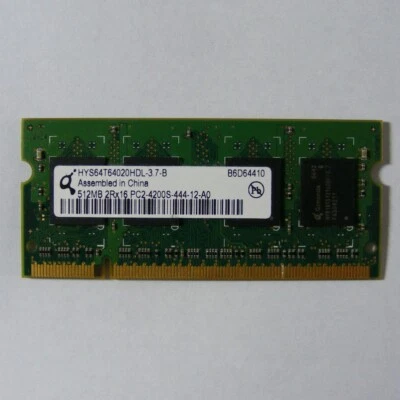 RAM Memory 512MB DDR2 SDRAM DIMM 200-pin Laptop Module Stick - Image 1 of 2