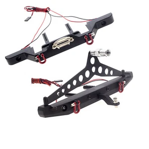 Metal Front Rear Bumper for  TRX-4 SCX10 iii 90046 1/10 RC Crawler Car - Picture 1 of 8