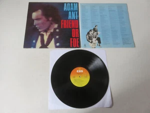 ADAM ANT Friend Or Foe CBS 1982 UK 1ST PRESSING DEMO COPY VINYL LP CBS25040 - Imagen 1 de 15
