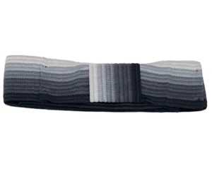 Whittier Lowrider Adjustable Hat Band Ombre Black By Summit Hats - Picture 1 of 2