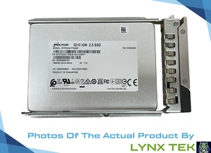 Micron 5210 ION 7.68TB SATA III 6Gb/s QLC 2.5" Enterprise SSD MTFDDAK7T6QDE New - Afbeelding 1 van 2