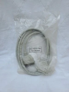  Printer Cable (E119932) (AWM 20276) (35851-657500) (IEEE 1284-1994) 25pin, 6ft - Picture 1 of 6