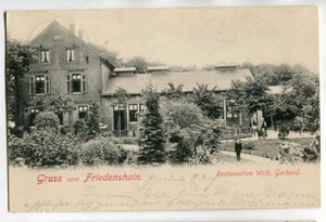 Postal Wuppertal Elberfeld, Friedenshain, restauración Gerhard 1904 - Imagen 1 de 2