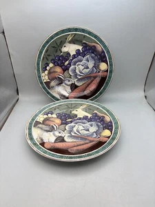Block Br'Er Rabbit Salad Plate lot of 2 plates - Picture 1 of 2