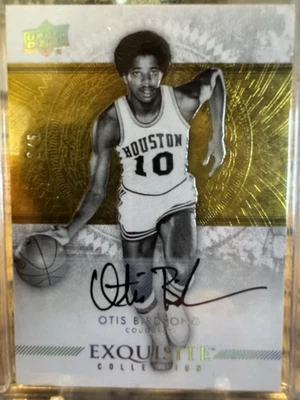 2013-2014 Upper Deck Exquisite Collection Otis Birdsong Auto 2/5 - Image 1 of 2