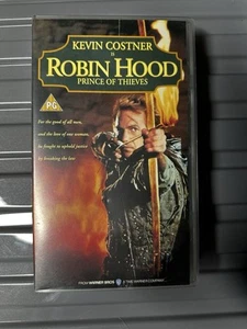 Robin Hood: Prince of Thieves VHS Video with Kevin Costner - Picture 1 of 1