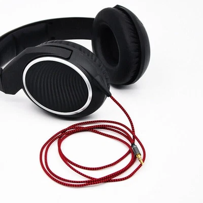 Nylon Audio Cable for Sennheiser HD438 HD439 HD451 HD461G/i HD471i Headphone Part - Image 1 of 4