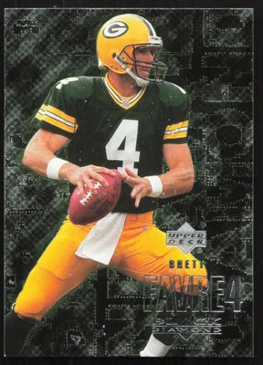2000 Upper Deck Black Diamond Brett Favre Green Bay Packers #43 *B* - Image 1 of 2
