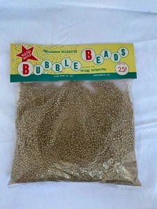 Vintage Bubble Beads Christmas - Picture 1 of 4
