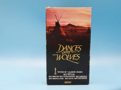 Dances with Wolves VHS Kevin Costner Western Epic 1990 Orion - Image 1 of 4