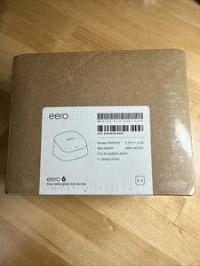 eero 6 Dual-band Mesh WiFi 6 Router NEW IN BOX N010001 - Picture 1 of 2