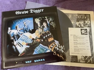 Grave Digger - War Games LP ( First German Noise) Helloween, Running Wild - Picture 1 of 9