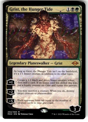 Magic: The Gathering Planeswalker Grist, the Hunger Tide Mythic Regular MTG NM - Image 1 of 2