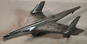 Chevrolet 1955 original vintage capó ornamento avión Jet Bird 3709685 OEM - Imagen 1 de 6