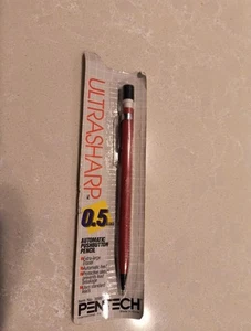 Pentel 30005 0.5mm Mechanical Pencil - Red And Black - Made in Korea NOS - Picture 1 of 5