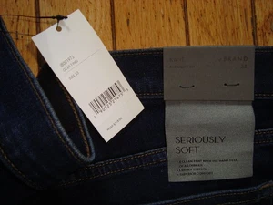 J BRAND JEANS HERREN KANE GERADE ERNSTHAFT WEICH BLAU GRÖSSE 33 X 34 NEU MIT ETIKETT @ $ 218,00 - Bild 1 von 21