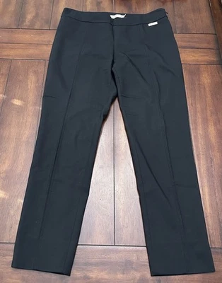 Tory Burch Callie Black Skinny Ankle Pants Women’s Size 8 Mid Rise 27” Inseam - Image 1 of 4