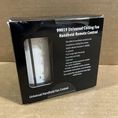 Casablanca Fans - Accessory - Universal 4 Speed Handheld Remote Control And - Image 1 of 4