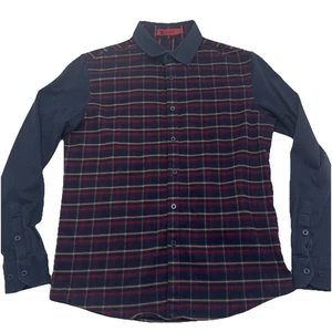 Vintage Camel Shirt Mens Small Plaid Long Sleeve Button Up 40 - Picture 1 of 17