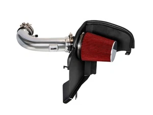 Cold Heat Shield Air Intake + RED Filter for 11-14 Mustang GT 5.0L V8 - Picture 1 of 5